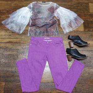 Forever 21 Purple Jeans